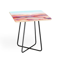 83 Oranges Blush Clouds Side Table