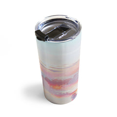 83 Oranges Blush Clouds Travel Mug