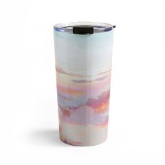 83 Oranges Blush Clouds Travel Mug