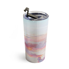 83 Oranges Blush Clouds Travel Mug