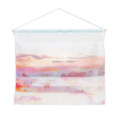 83 Oranges Blush Clouds Wall Hanging Landscape