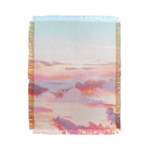 83 Oranges Blush Clouds Throw Blanket