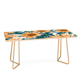 83 Oranges Blush Sunflowers Coffee Table