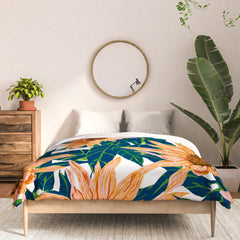 83 Oranges Blush Sunflowers Comforter