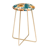 83 Oranges Blush Sunflowers Counter Stool