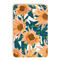 83 Oranges Blush Sunflowers Cutting Board Rectangle