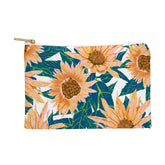 83 Oranges Blush Sunflowers Pouch