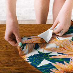 83 Oranges Blush Sunflowers Tapestry