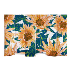 83 Oranges Blush Sunflowers Wall Mural