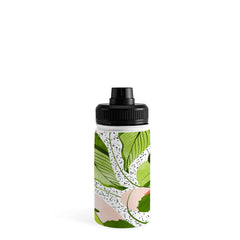 83 Oranges Blushing Leaves Water Bottle