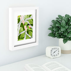 83 Oranges Blushing Leaves Recessed Framing Rectangle