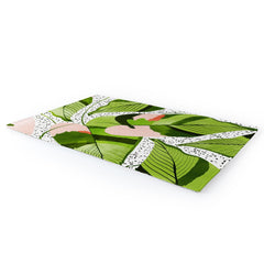 83 Oranges Blushing Leaves Area Rug