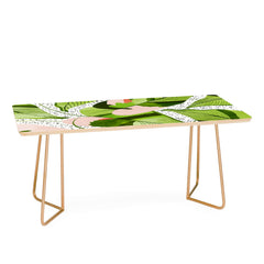 83 Oranges Blushing Leaves Coffee Table