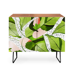 83 Oranges Blushing Leaves Credenza