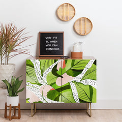83 Oranges Blushing Leaves Credenza