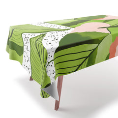 83 Oranges Blushing Leaves Tablecloth