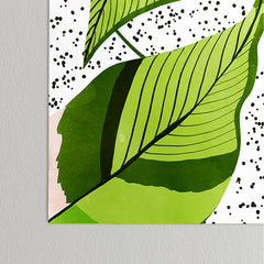 83 Oranges Blushing Leaves Poster