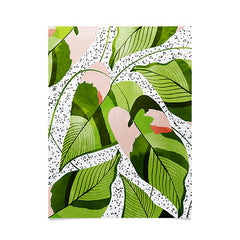 83 Oranges Blushing Leaves Poster