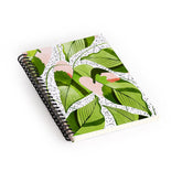 83 Oranges Blushing Leaves Spiral Notebook