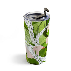 83 Oranges Blushing Leaves Travel Mug