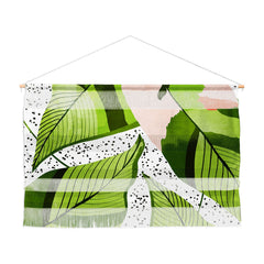83 Oranges Blushing Leaves Wall Hanging Landscape