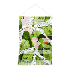 83 Oranges Blushing Leaves Wall Hanging Portrait
