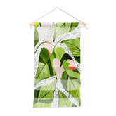 83 Oranges Blushing Leaves Wall Hanging Portrait