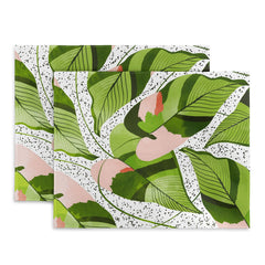 83 Oranges Blushing Leaves Placemat