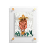 83 Oranges Bohemian Vacay Floating Acrylic Print