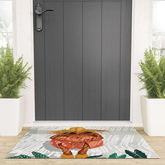 83 Oranges Bohemian Vacay Welcome Mat
