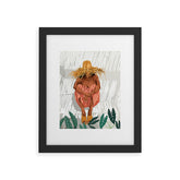 83 Oranges Bohemian Vacay Framed Art Print