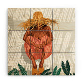 83 Oranges Bohemian Vacay Wood Wall Mural