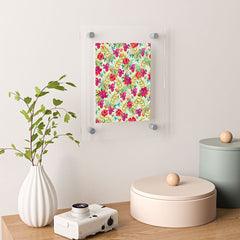 83 Oranges Bon heur Floating Acrylic Print