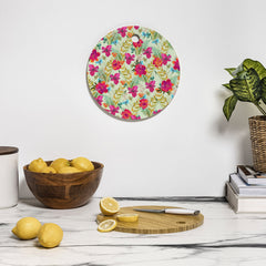 83 Oranges Bon heur Cutting Board Round