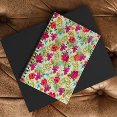 83 Oranges Bon heur Spiral Notebook