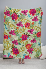 83 Oranges Bon heur Throw Blanket