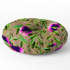83 Oranges Bon Vivant Floor Pillow Round