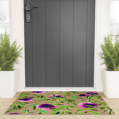 83 Oranges Bon Vivant Welcome Mat