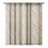 83 Oranges Botanic Sheer Window Curtain