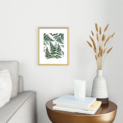83 Oranges Botanical Bliss Metal Framed Art Print