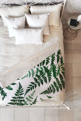 83 Oranges Botanical Bliss Fleece Throw Blanket