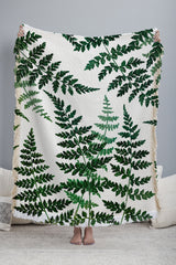 83 Oranges Botanical Bliss Throw Blanket
