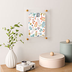 83 Oranges Botanical Harmony Floating Acrylic Print