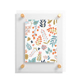 83 Oranges Botanical Harmony Floating Acrylic Print