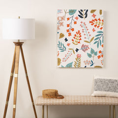 83 Oranges Botanical Harmony Art Canvas