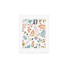 83 Oranges Botanical Harmony Art Print