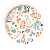 83 Oranges Botanical Harmony Cutting Board Round
