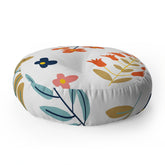 83 Oranges Botanical Harmony Floor Pillow Round