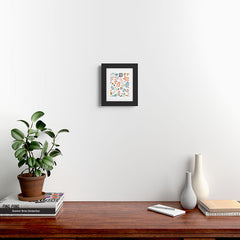 83 Oranges Botanical Harmony Framed Art Print
