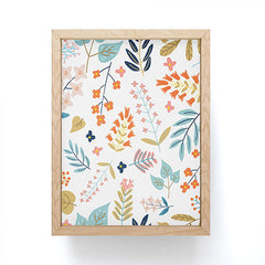 83 Oranges Botanical Harmony Framed Mini Art Print